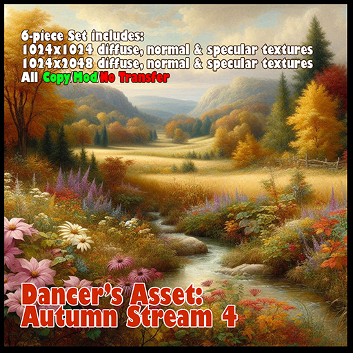 *FD* Dancer's Asset Set - Autumn Stream 4