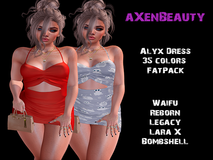 aX: Alyx Dress 36 Colors FatPack