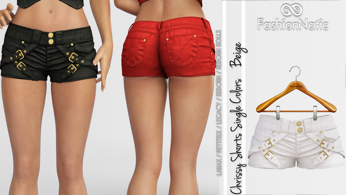 Shorts Chrissy Beige - FashioNatic