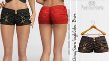 Shorts Chrissy Brown - LaraX, PetiteX, Legacy, Reborn, Rolls - FashioNatic