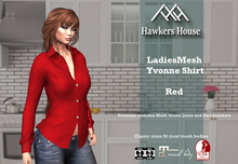 *HH* Ladies Mesh Yvonne Shirt Red