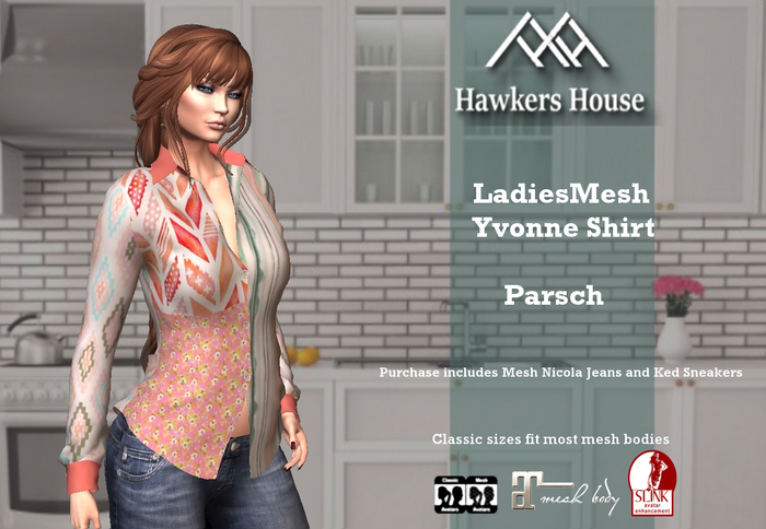 *HH* Ladies Mesh Yvonne Shirt Parsch