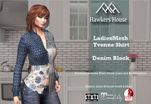 *HH* Ladies Mesh Yvonne Shirt Denim Block