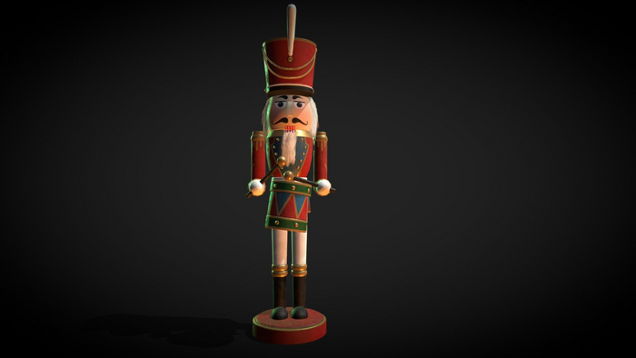 Nutcracker Drummer - with Music