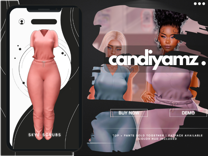 [CY] skye . salmon . scrubs :: [ADD]