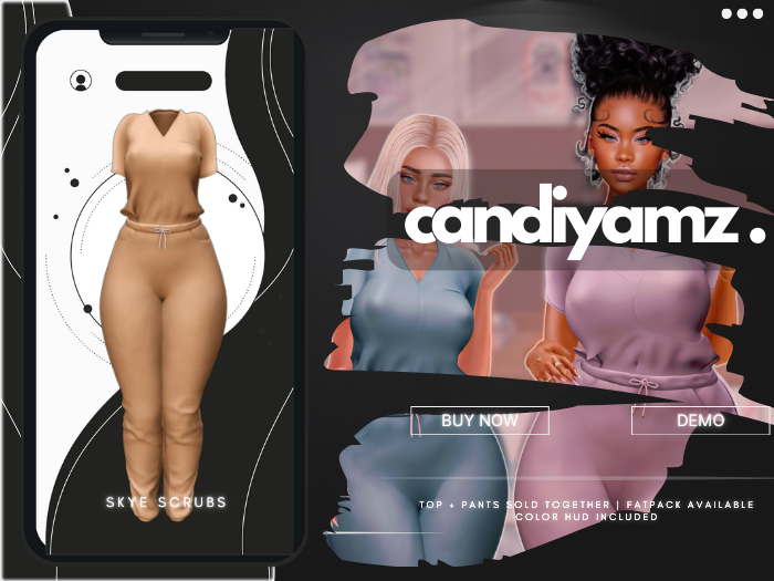 [CY] skye . tan . scrubs :: [ADD]