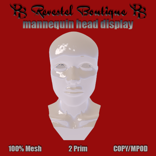 RB - Mannequin Head Display