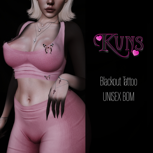 KUNS Black Out Tattoo
