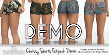 Demo Shorts Chrissy Fatpack Denim - Jeans - LaraX, PetiteX, Legacy, Reborn, Rolls - FashioNatic