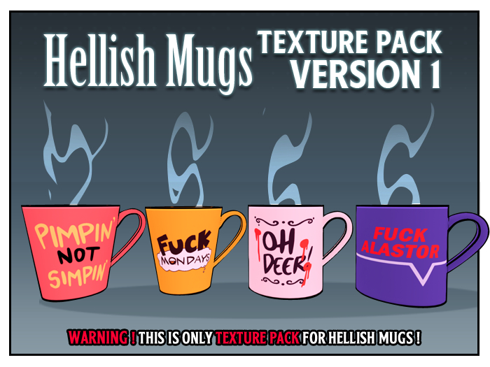 Hellish Mugs texture pack v1