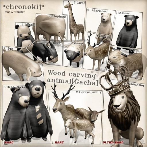 *chronokit* WoodCarving [5]Giraf
