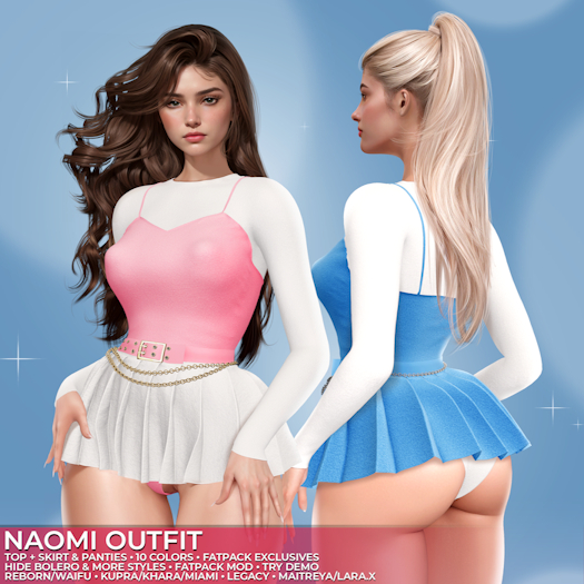 [S<3T] Naomi Top [FATPACK]