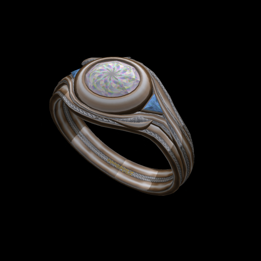 Diamond Chain Link Dinner Ring 2024 TW - R