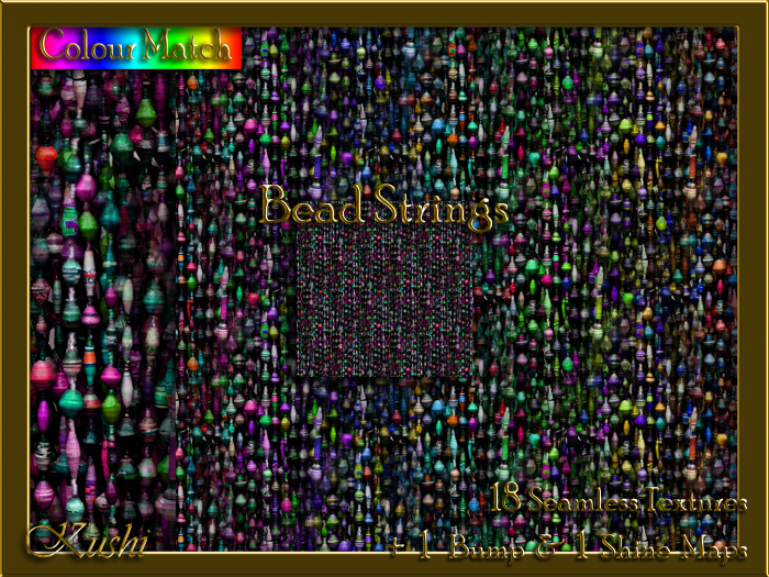Bead Strings Seamless Texture Pack