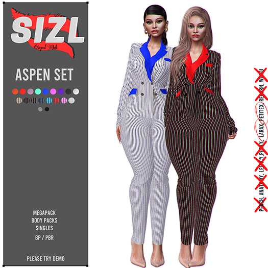 SIZL ASPEN SET LaraXPetiteX [UNPACK]