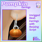 ~TL~ Pumpkin Earrings DEMO