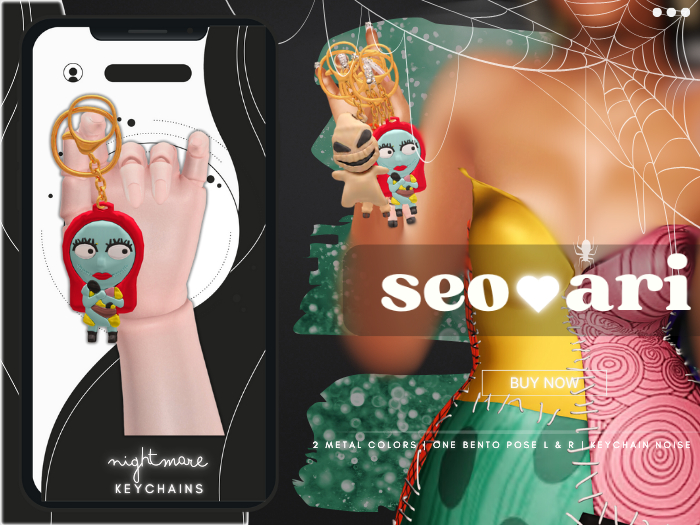 seoari . Nightmare Keychain . Sally - [ADD]