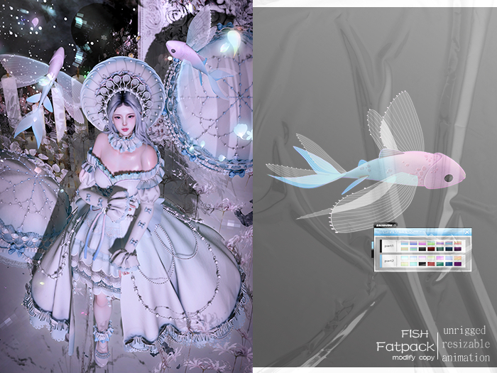 FenDuDu_Ocean Princess-fish(fatpack)