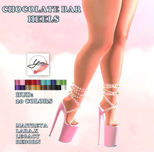 ..YD. Chocolate Bar Heels Fatpack