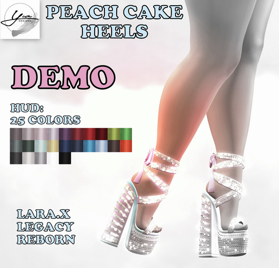 ..YD. Peach Cake DEMO // 3 MIN //