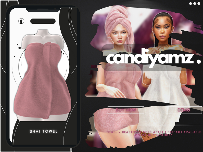 [CY] shai . pink . towel :: [ADD]