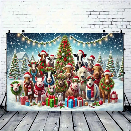 CHRISTMAS FARM TEXTURE