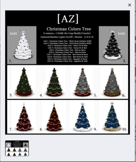 01 [AZ] Christmas Colors Tree - White Swan Feathers RARE 4