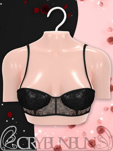 CryBunBun - Spoiled Rotten Top - Black - Unpacker HUD