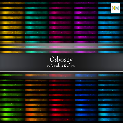 Odyssey 10 Nebulous Seamless Textures Full Perm NM