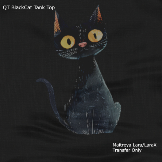 QT BlackCat TankTop