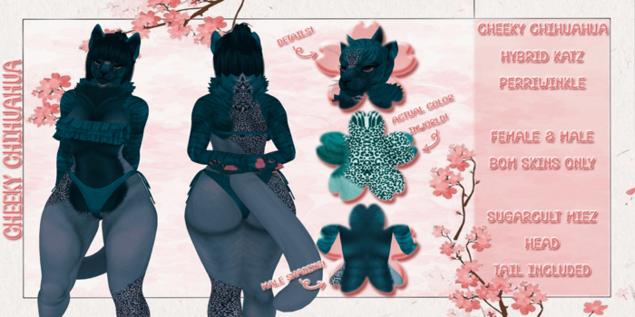 *CC* Hybrid Katz - Perriwinkle