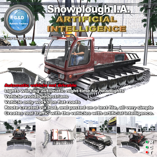 G&D ROBOTIC Snowplough I.A.