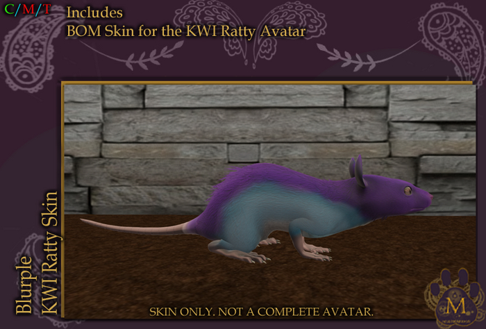 *M* KWI Blurple Rat Skin Unpacker