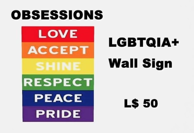 LGBTQ Pride Sign