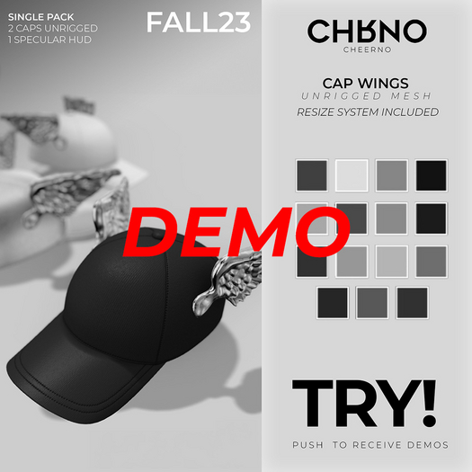 - demo - CHRNO F23 capwings deluxe
