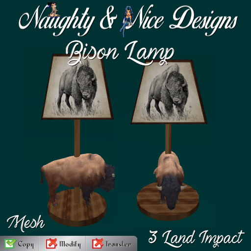 {N&ND}Bison Lamp