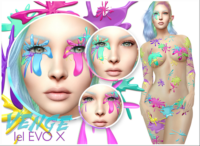 VENGE - Lelutka Evo X - 'Artistic Chaos'   