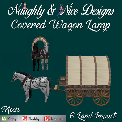 {N&ND}Covered Wagon Lamp