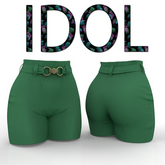 Green Fynn Kupra Shorts