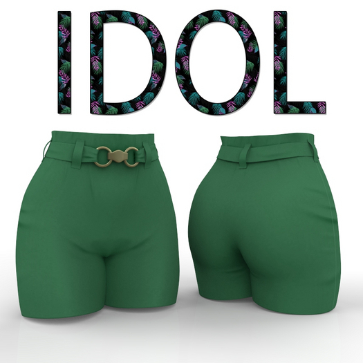 Green Fynn Maitreya Shorts