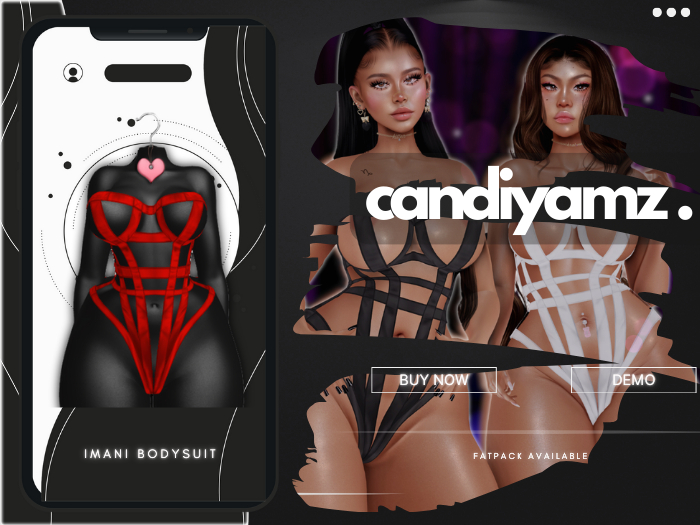 *CY* Imani . Cherry . Bodysuit :: (Add)