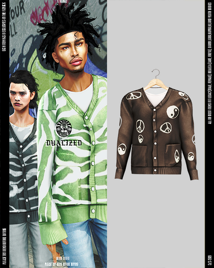 DUALIZED.-_-. Devin Cardigan (Peace)