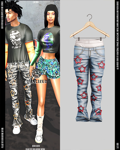 DUALIZED.-_-. StarBoy Jeans.(Light)