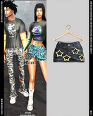 DUALIZED.-_-. StarGirl Skirt.(Med)