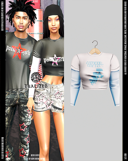 DUALIZED.-_-. Double Crop.(Alter/LBlue)