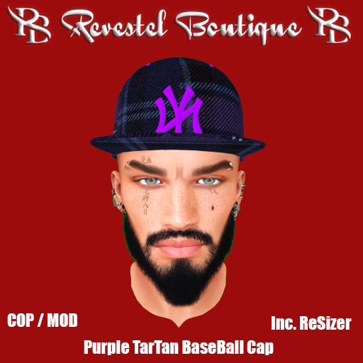 RB - Cap Purple Tartan