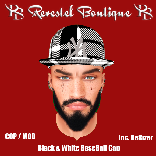 RB - Cap Black & White