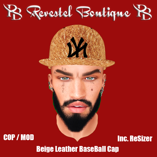 RB - Cap Beige Leather