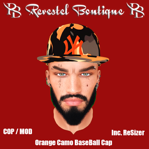 RB - Cap (Orange Camo)