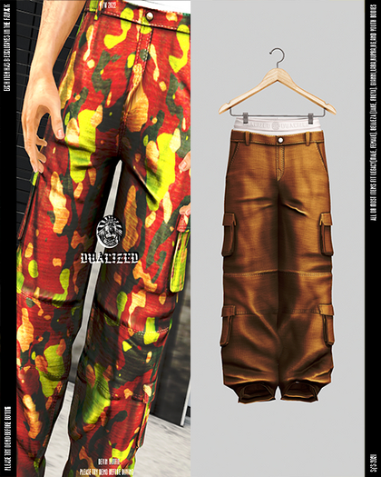 DUALIZED.-_-. WideLeg Trousers .(Carhart)